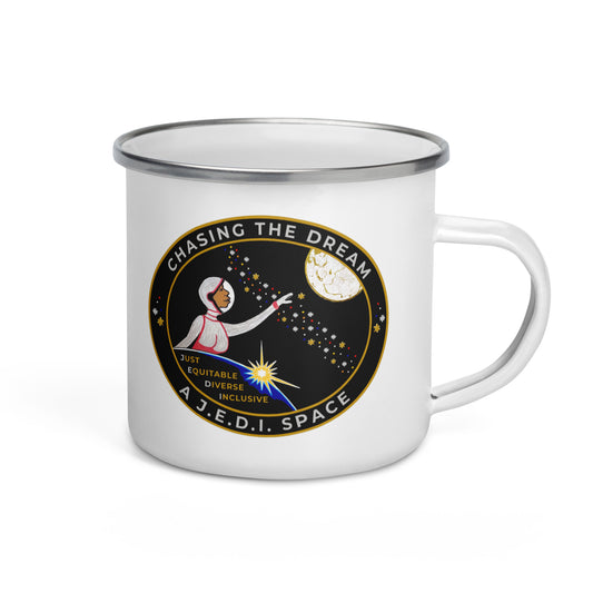 A J.E.D.I. Space Enamel Mug