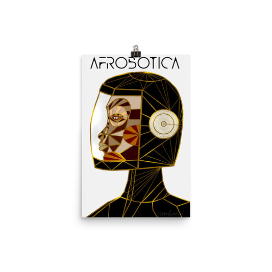 Afrobotica Native Earth Poster (12 x 18)