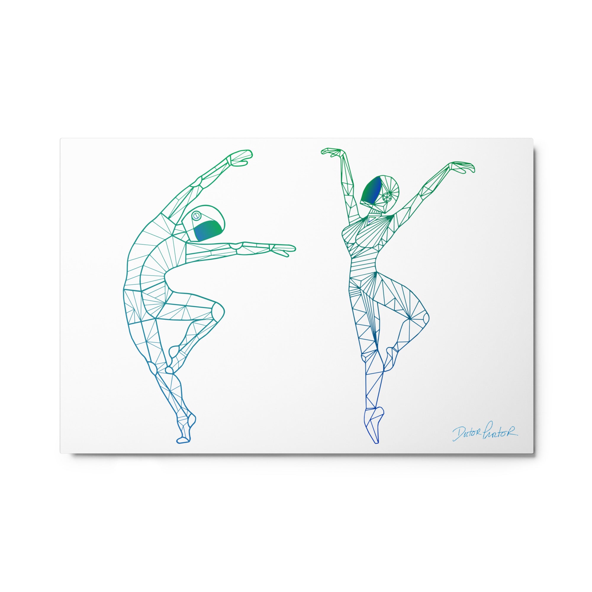 XNauts Blue Metal prints (24 x 36)