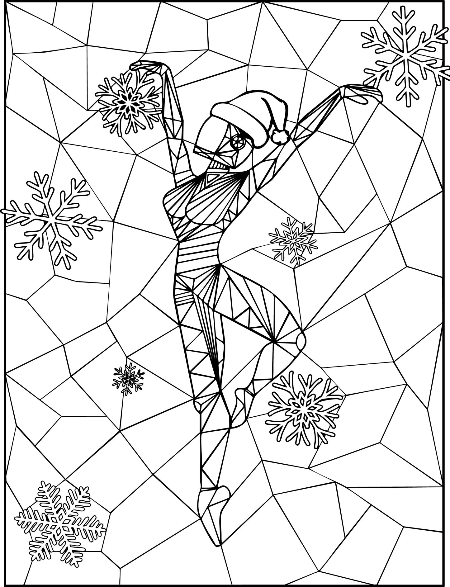 Holiday Xnaut Loose Canvas Kit