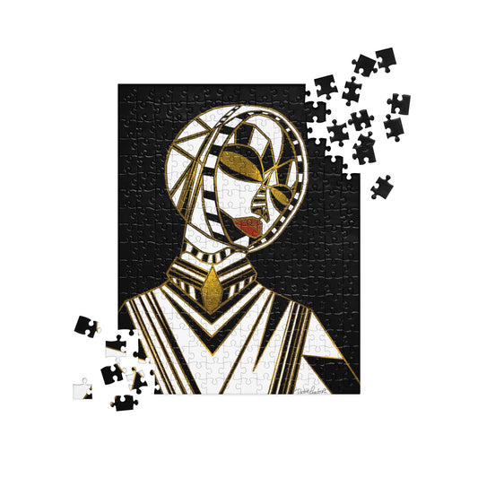 Afrobotica Melancholy Gold Jigsaw puzzle