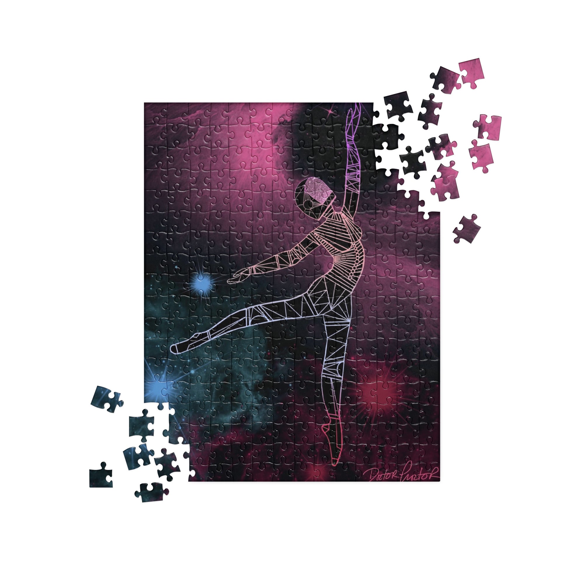 Afrobotica Pointe Nebula Jigsaw puzzle