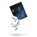 Afrobotica Leap Blue Jigsaw puzzle