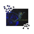 Afrobotica Ciseaux Blue Jigsaw puzzle