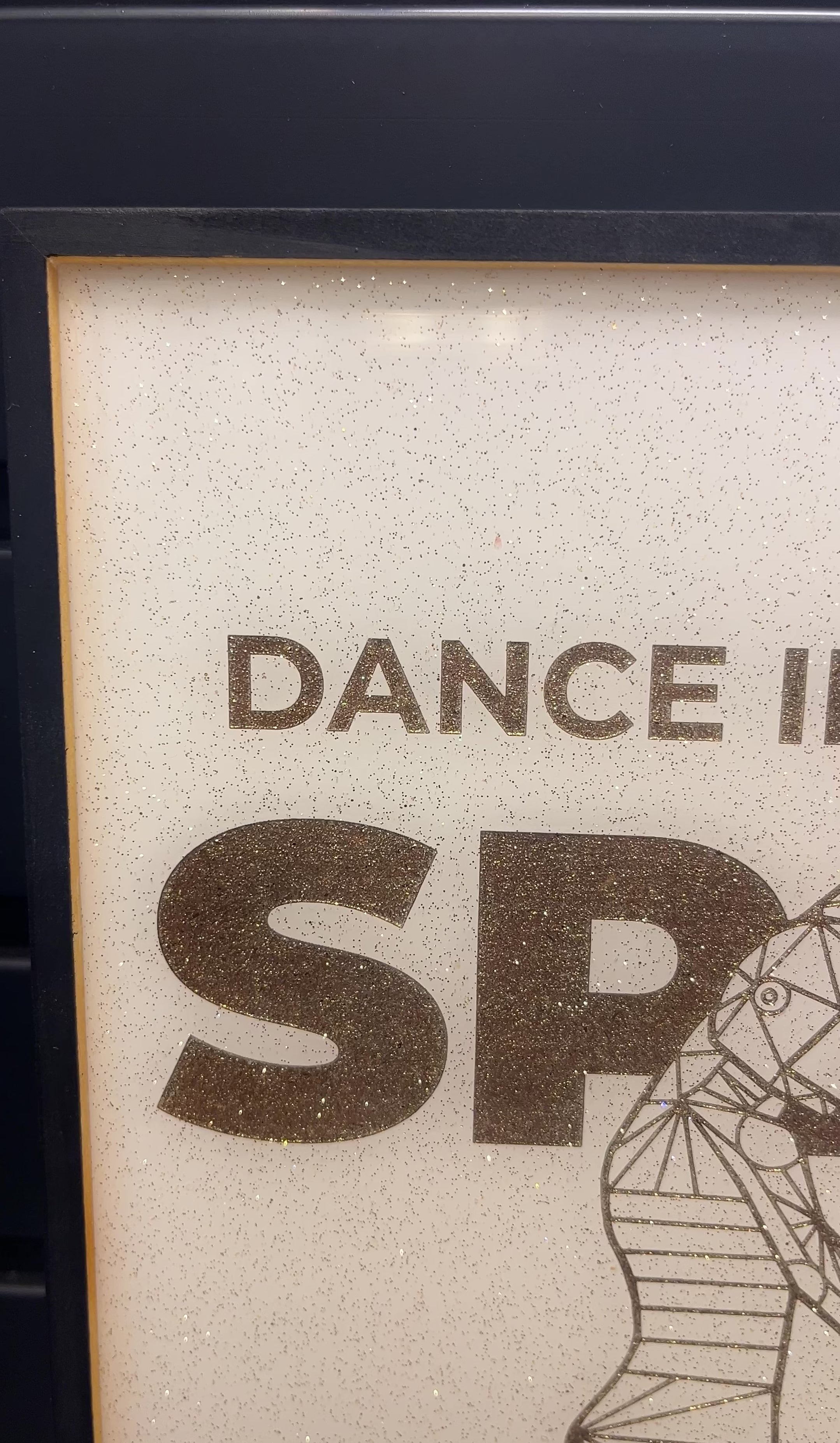 Dance in your own Space Resin Pour 11" x 14"