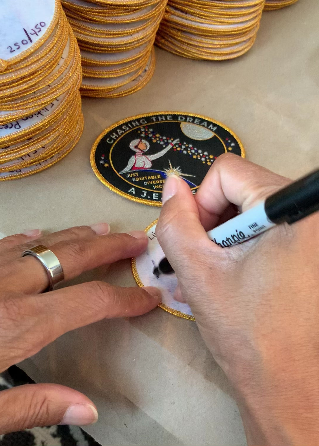 Chasing the Dream Patch (autographed)