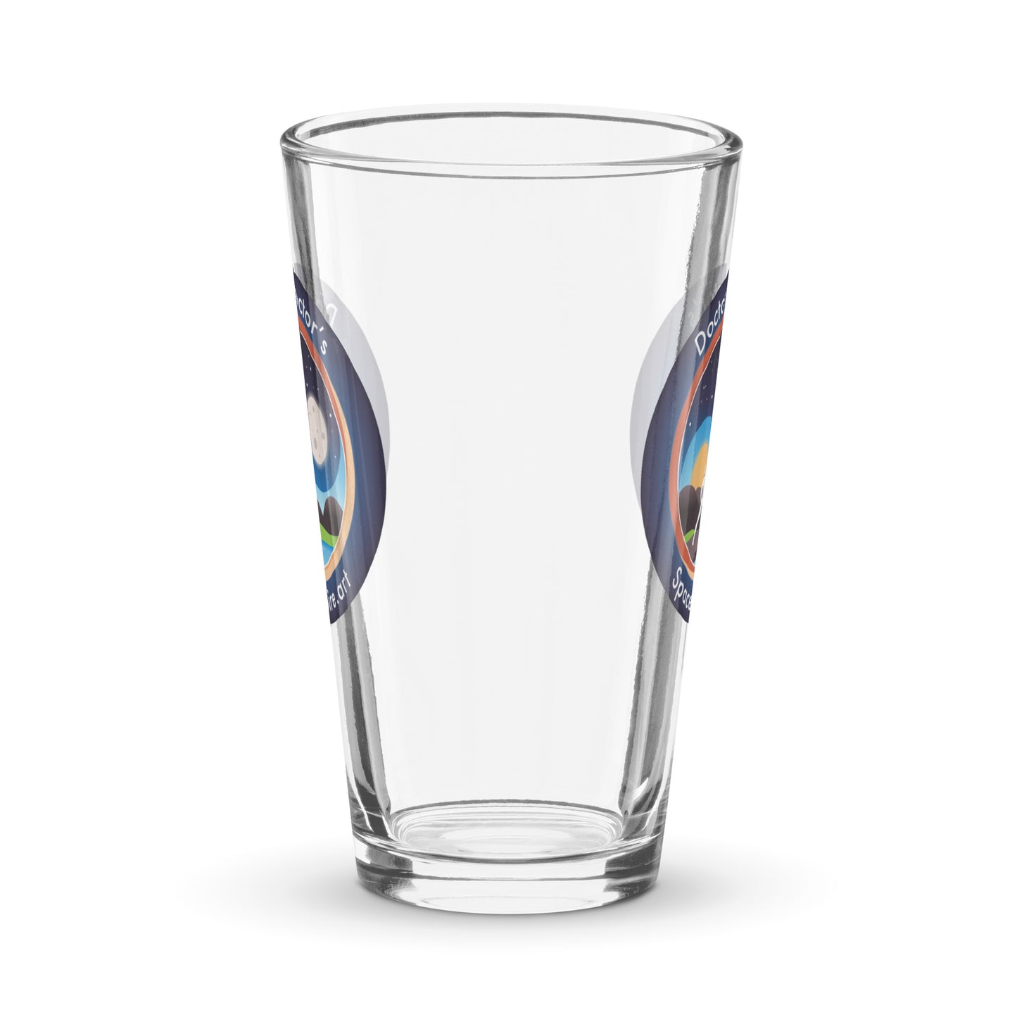 Space2inspire Shaker pint glass