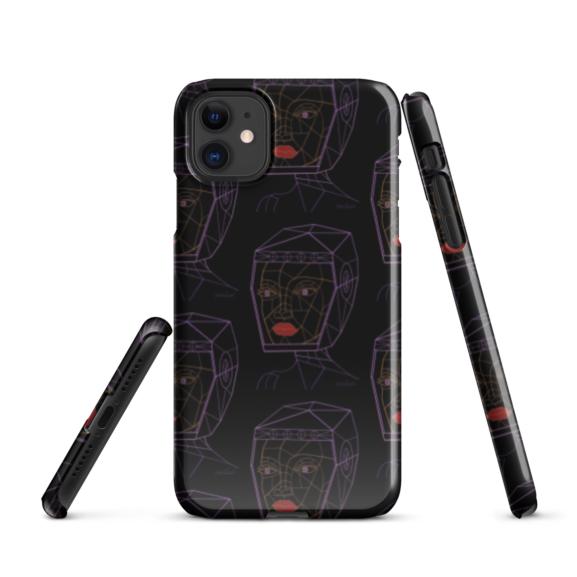 Afrobotica Bella Neon Snap case for iPhone®