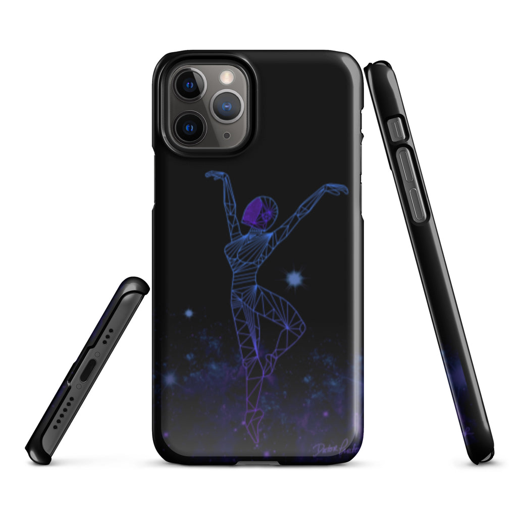 Afrobotica Releve Blue Snap case for iPhone®