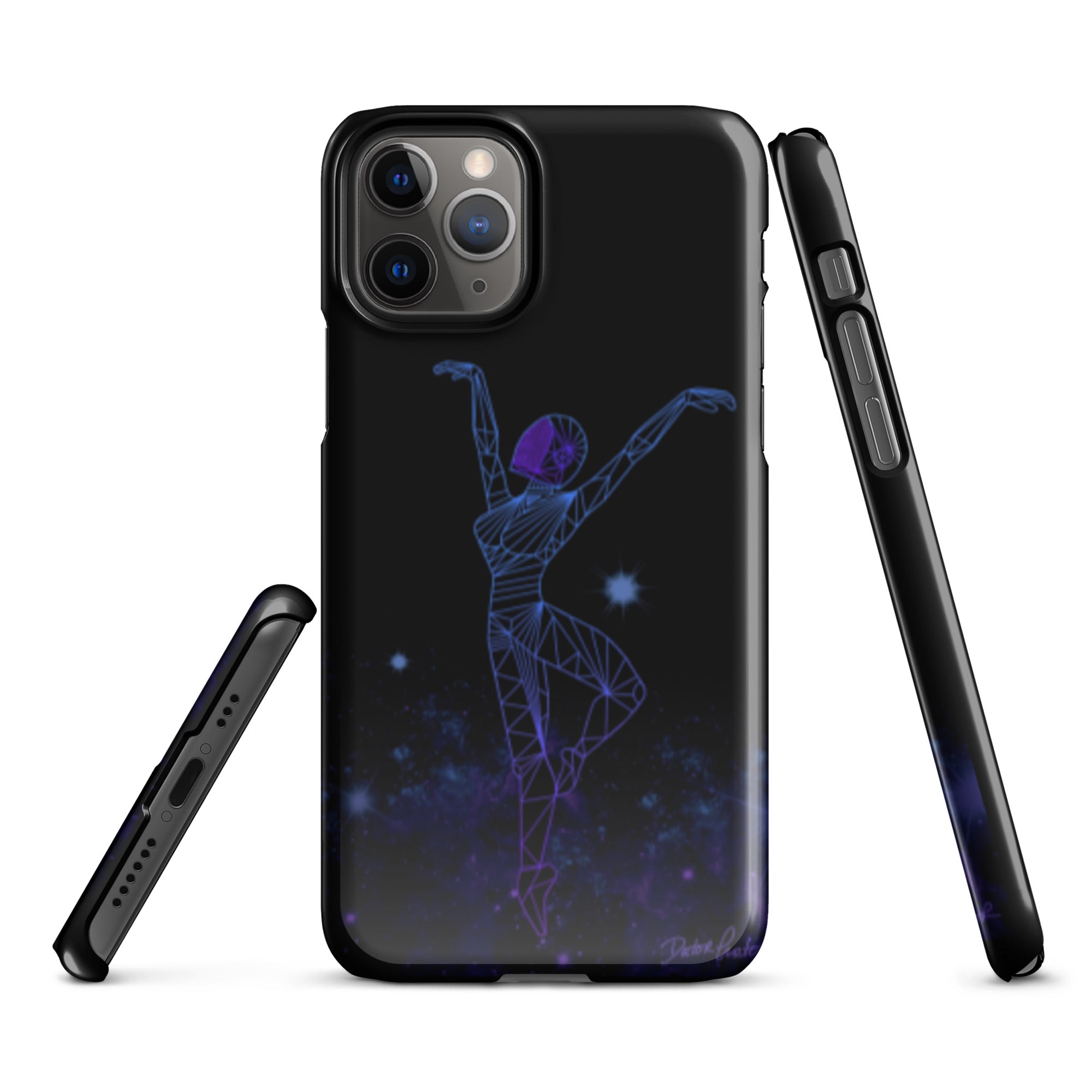 Afrobotica Releve Blue Snap case for iPhone®