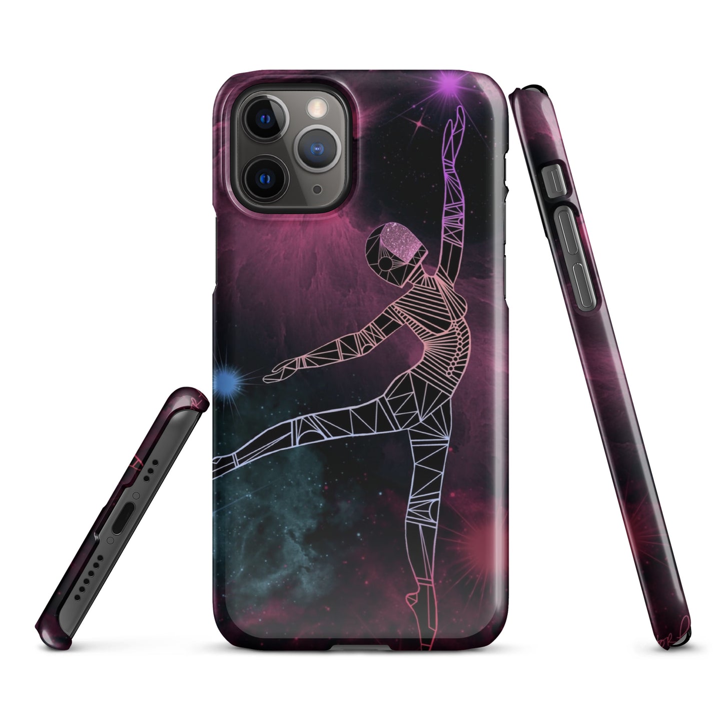 Afrobotica Pointe Nebula Snap case for iPhone®