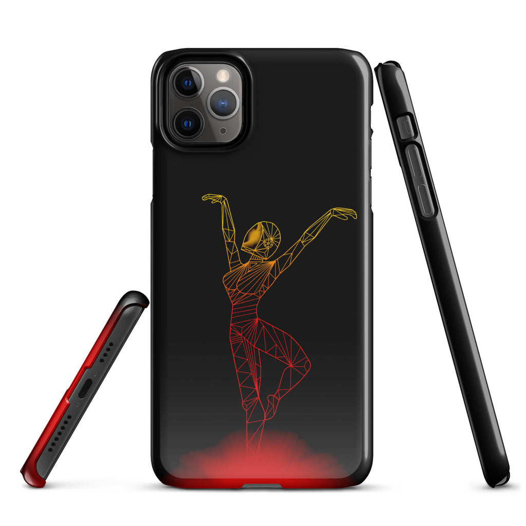 Afrobotica Releve Red Snap case for iPhone®