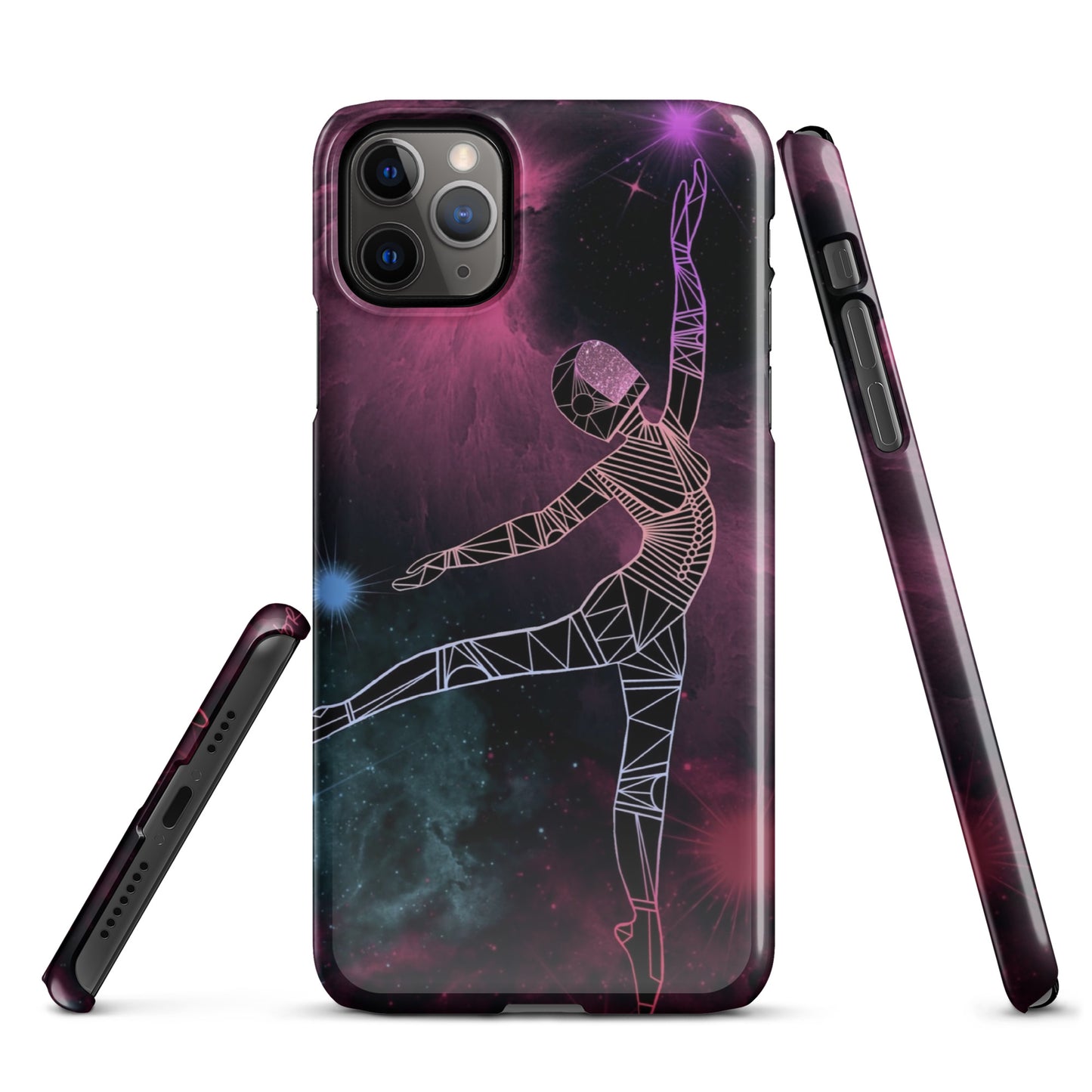 Afrobotica Pointe Nebula Snap case for iPhone®