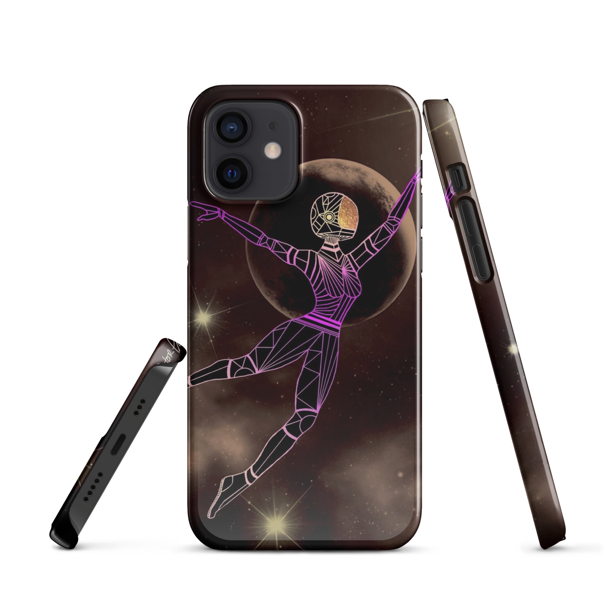 Afrobotica Leap into the Moon Snap case for iPhone®