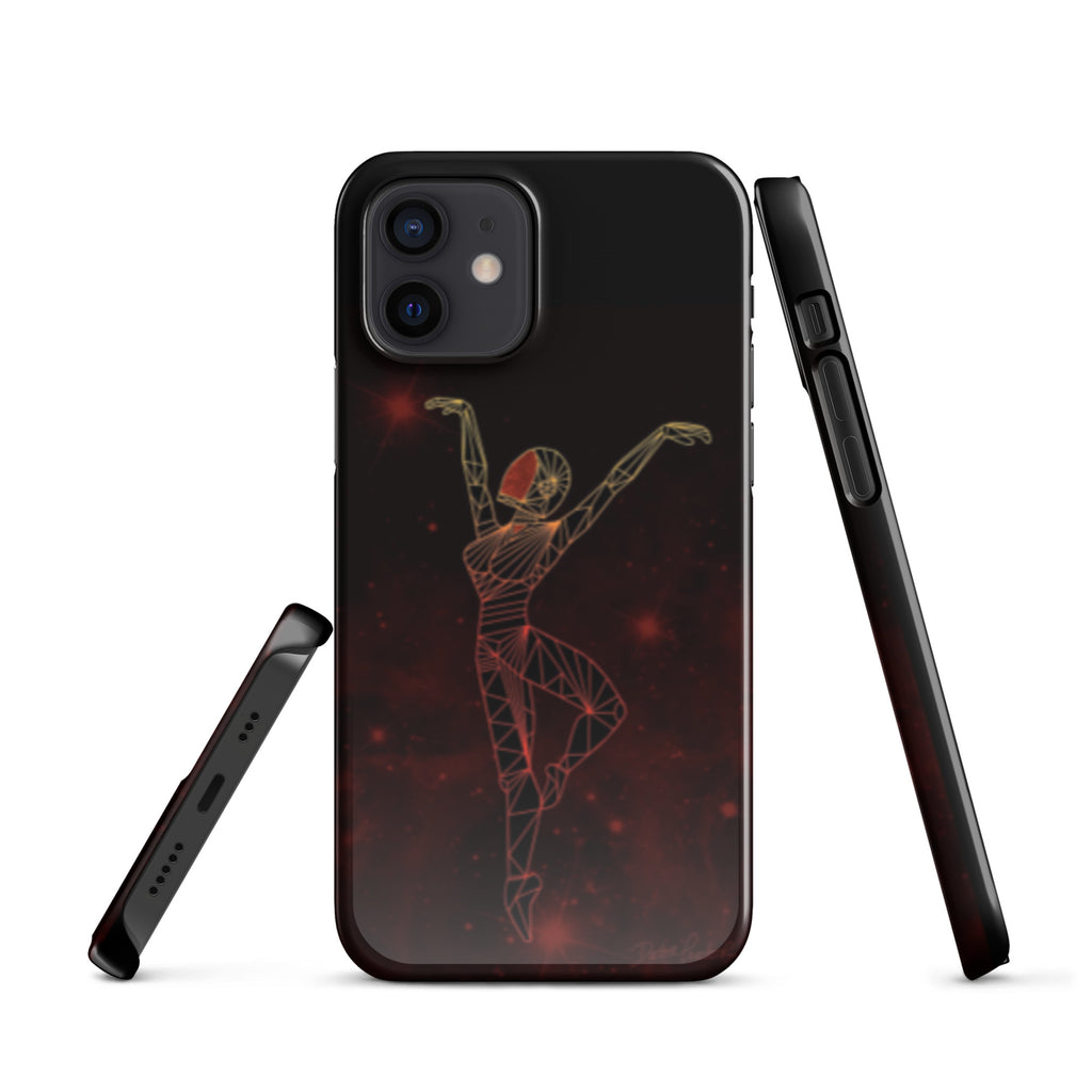 Afrobotica Releve Red Snap case for iPhone®