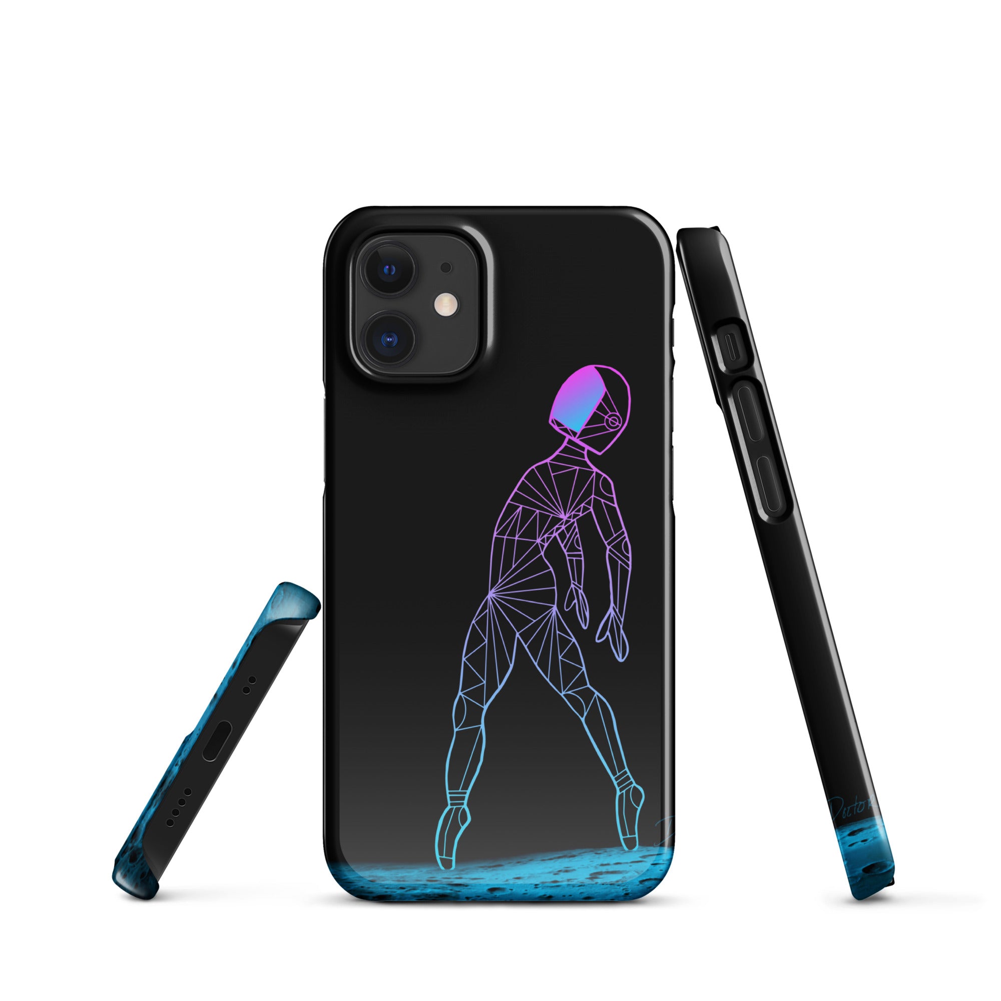 Afroboticus Cobalt Snap case for iPhone®