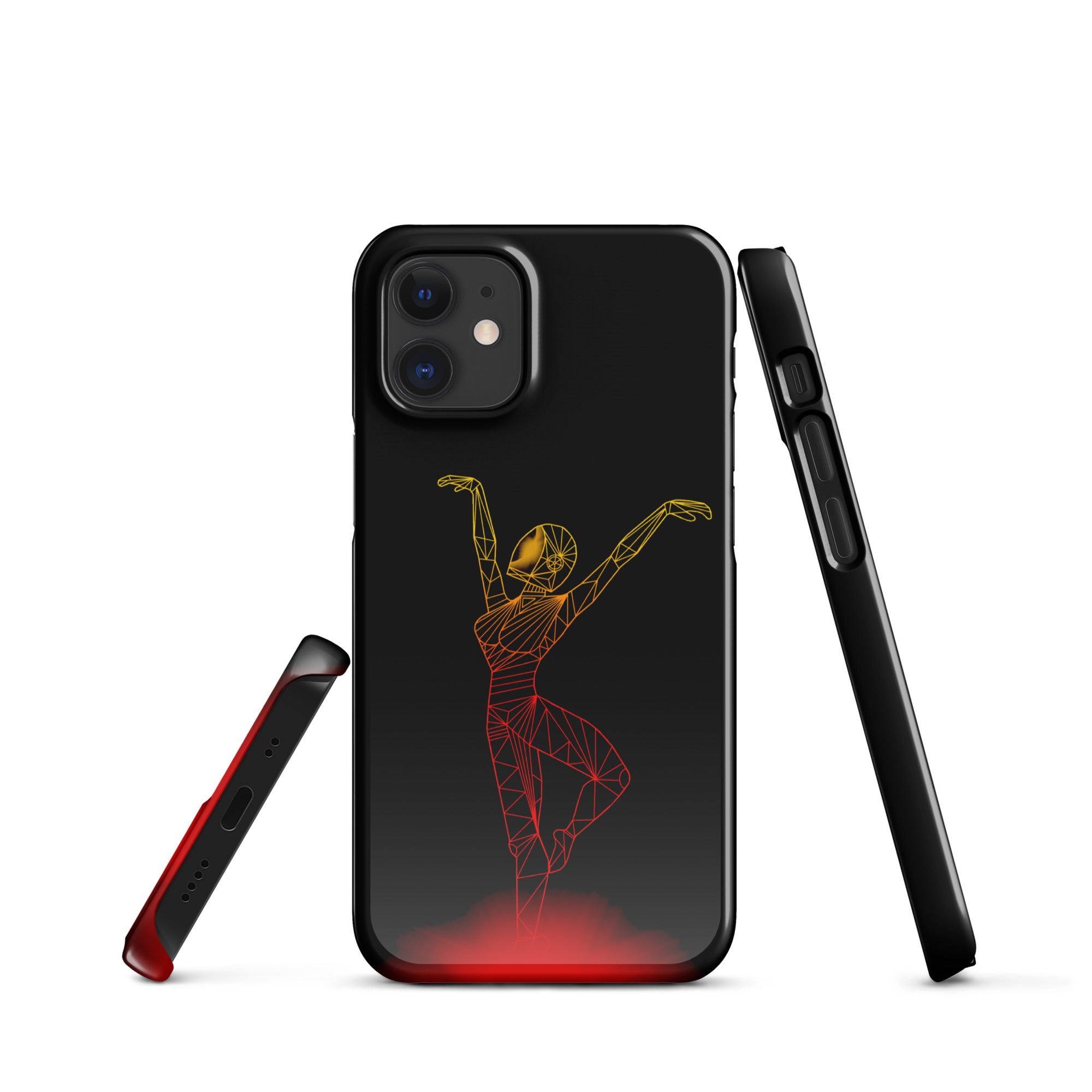 Afrobotica Releve Red Snap case for iPhone®