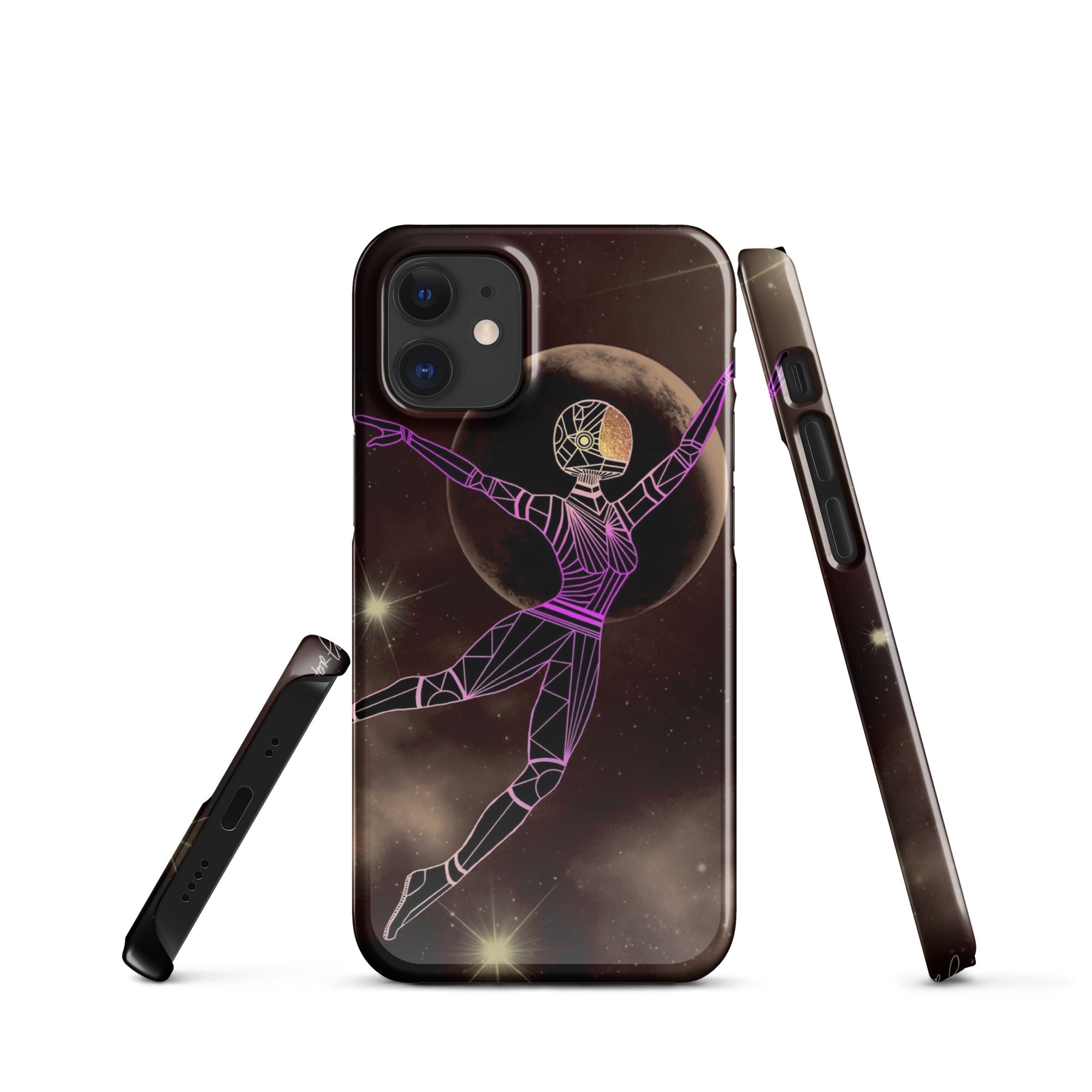 Afrobotica Leap into the Moon Snap case for iPhone®