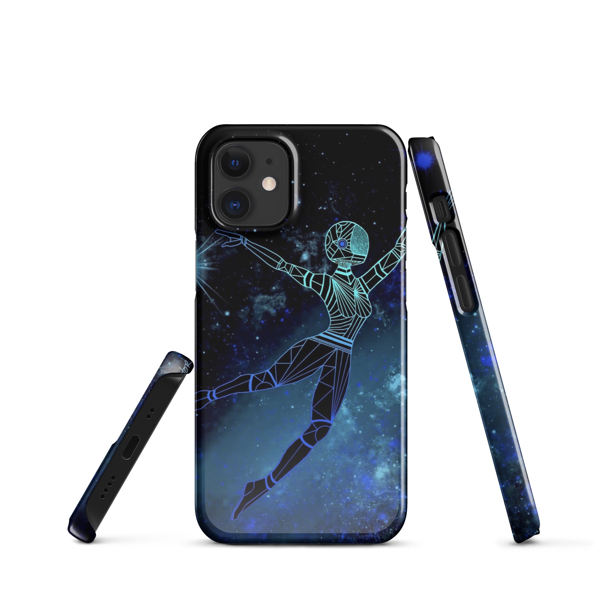 Afrobotica Leap Blue Snap case for iPhone®