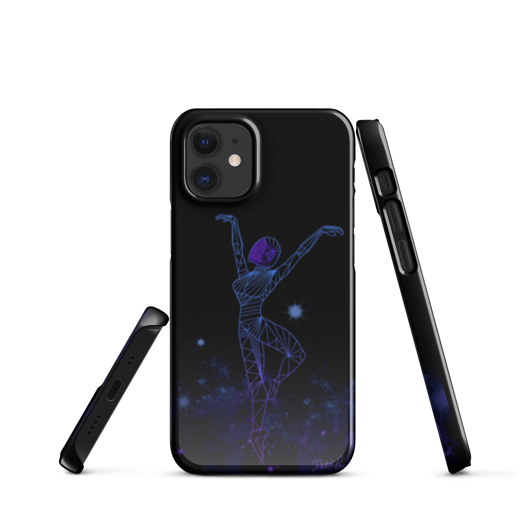 Afrobotica Releve Blue Snap case for iPhone®
