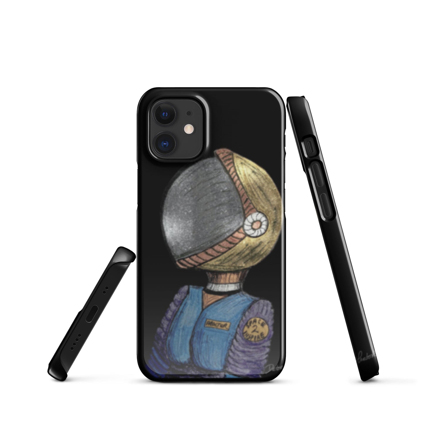 Afrobotica Suited Snap case for iPhone®