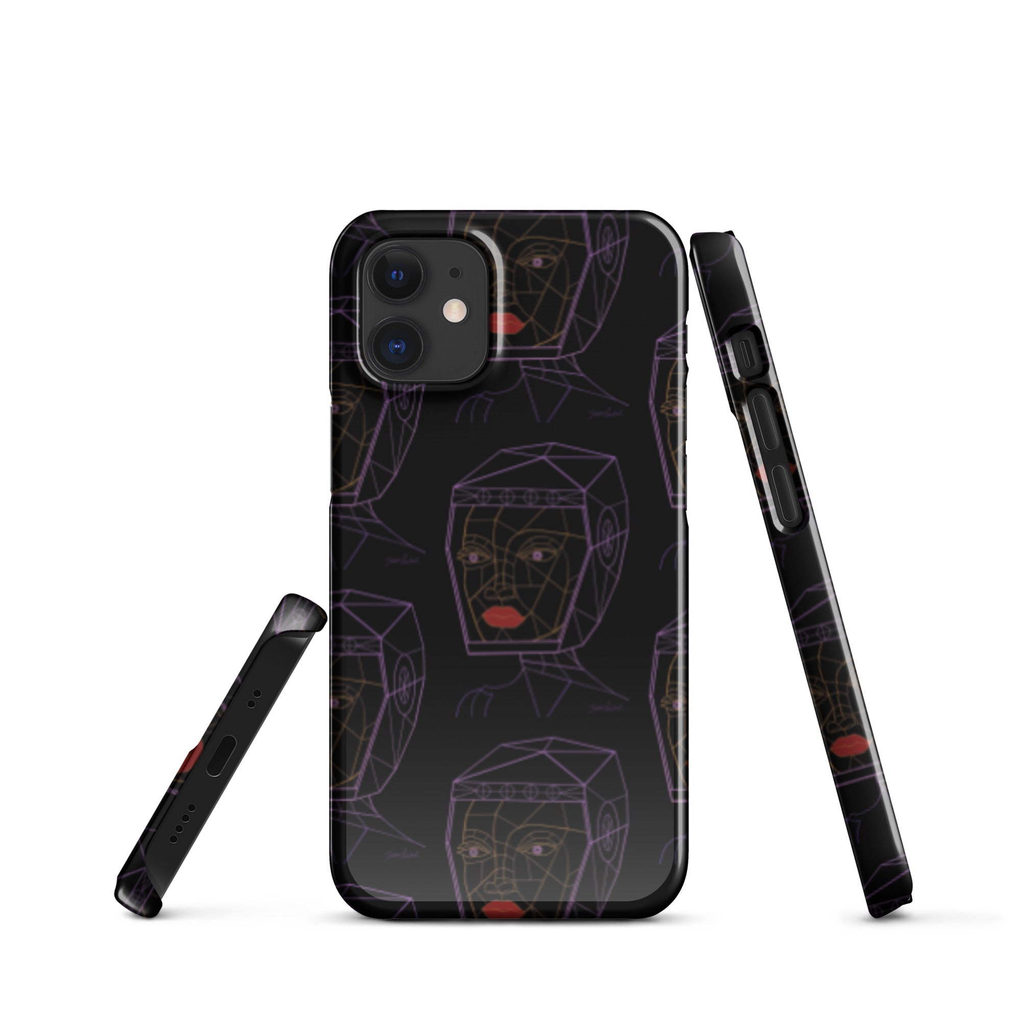 Afrobotica Bella Neon Snap case for iPhone®