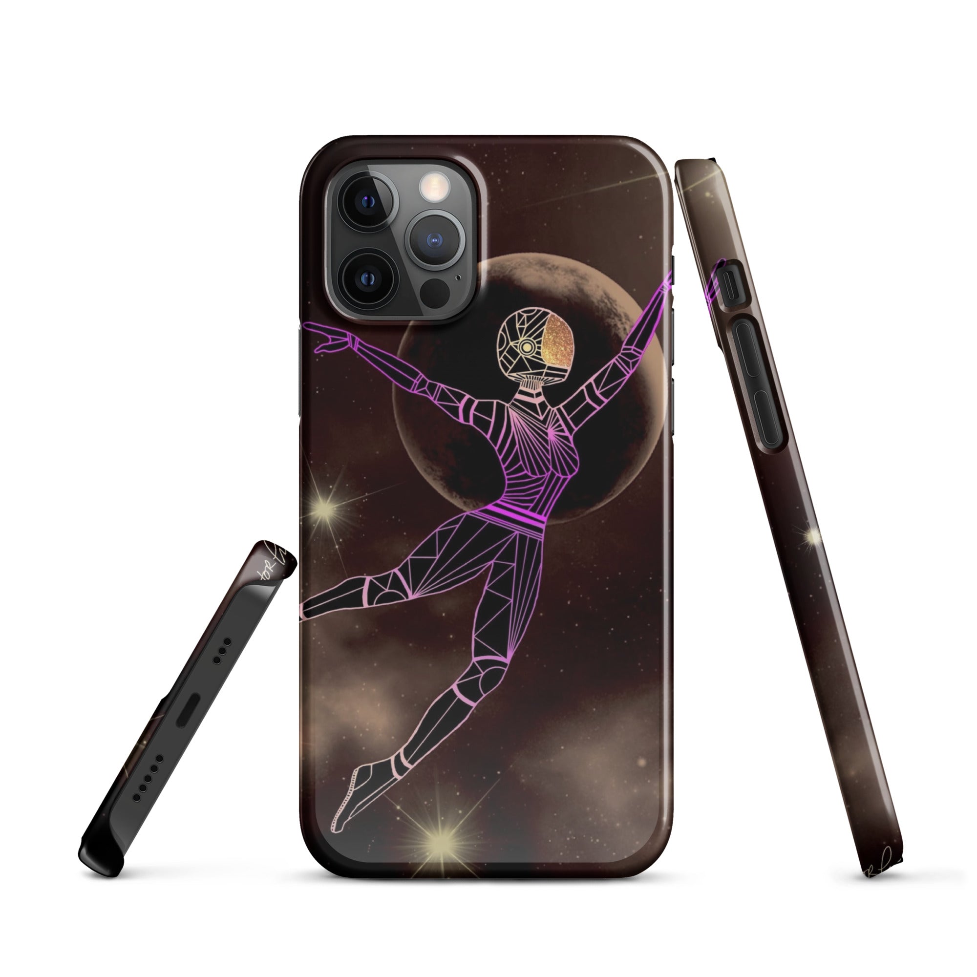 Afrobotica Leap into the Moon Snap case for iPhone®