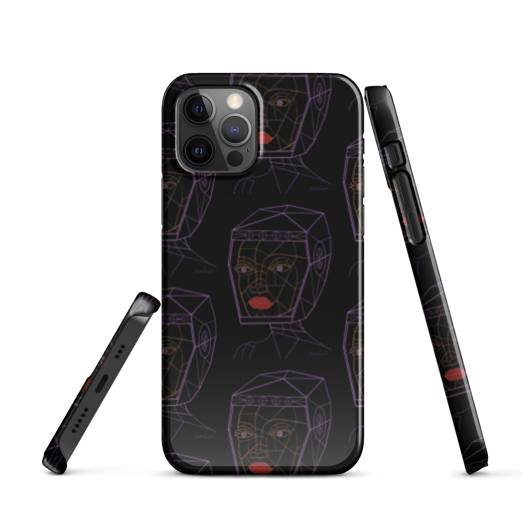 Afrobotica Bella Neon Snap case for iPhone®