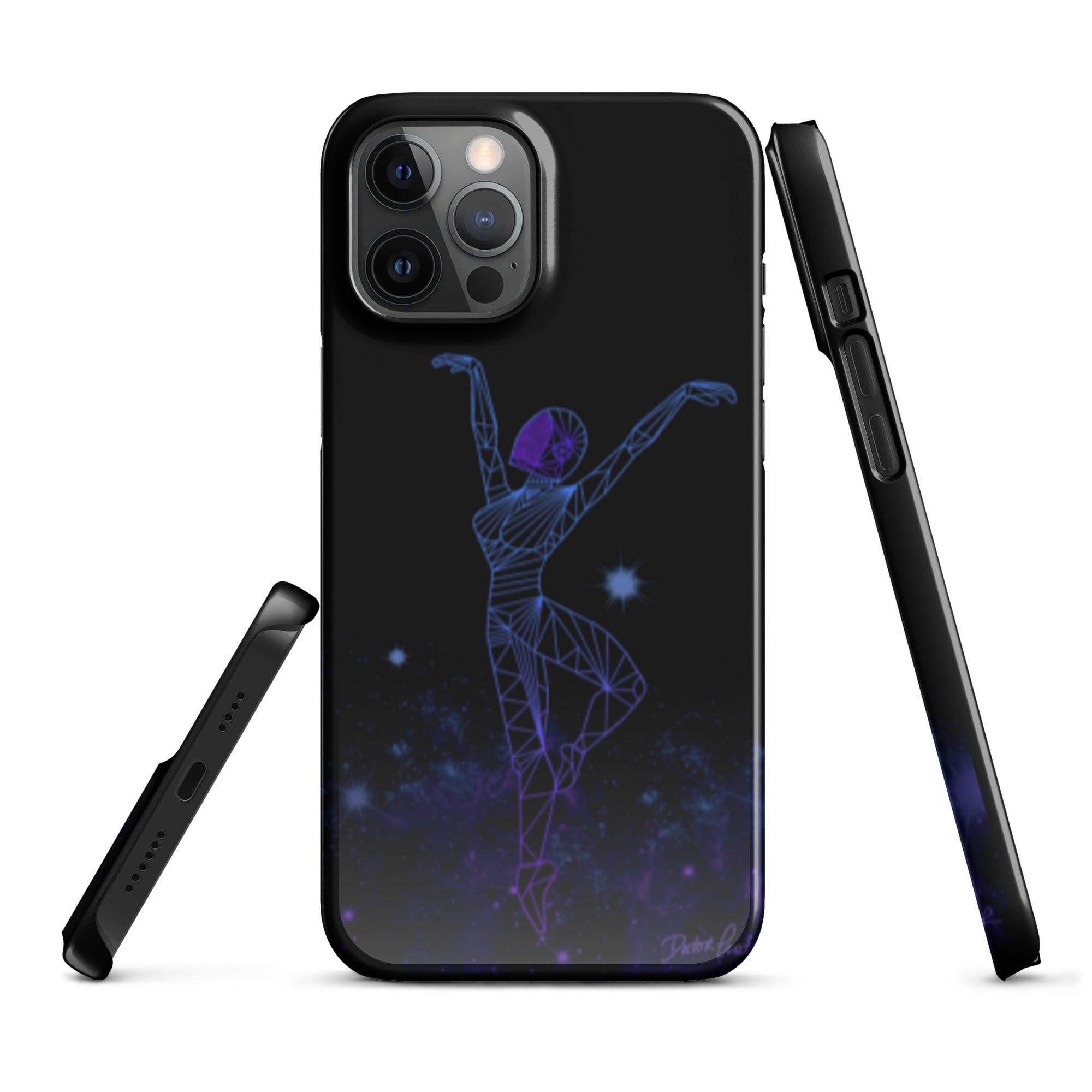 Afrobotica Releve Blue Snap case for iPhone®