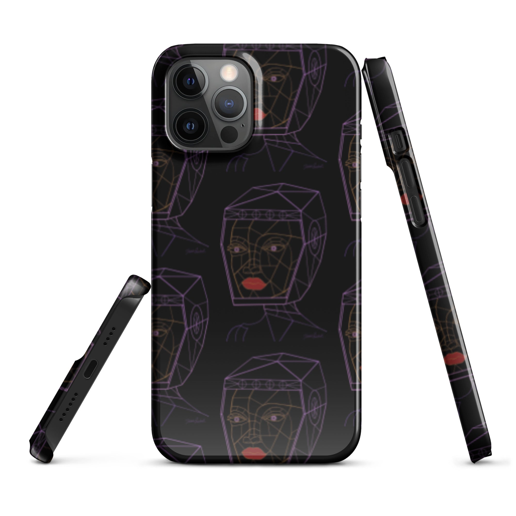 Afrobotica Bella Neon Snap case for iPhone®