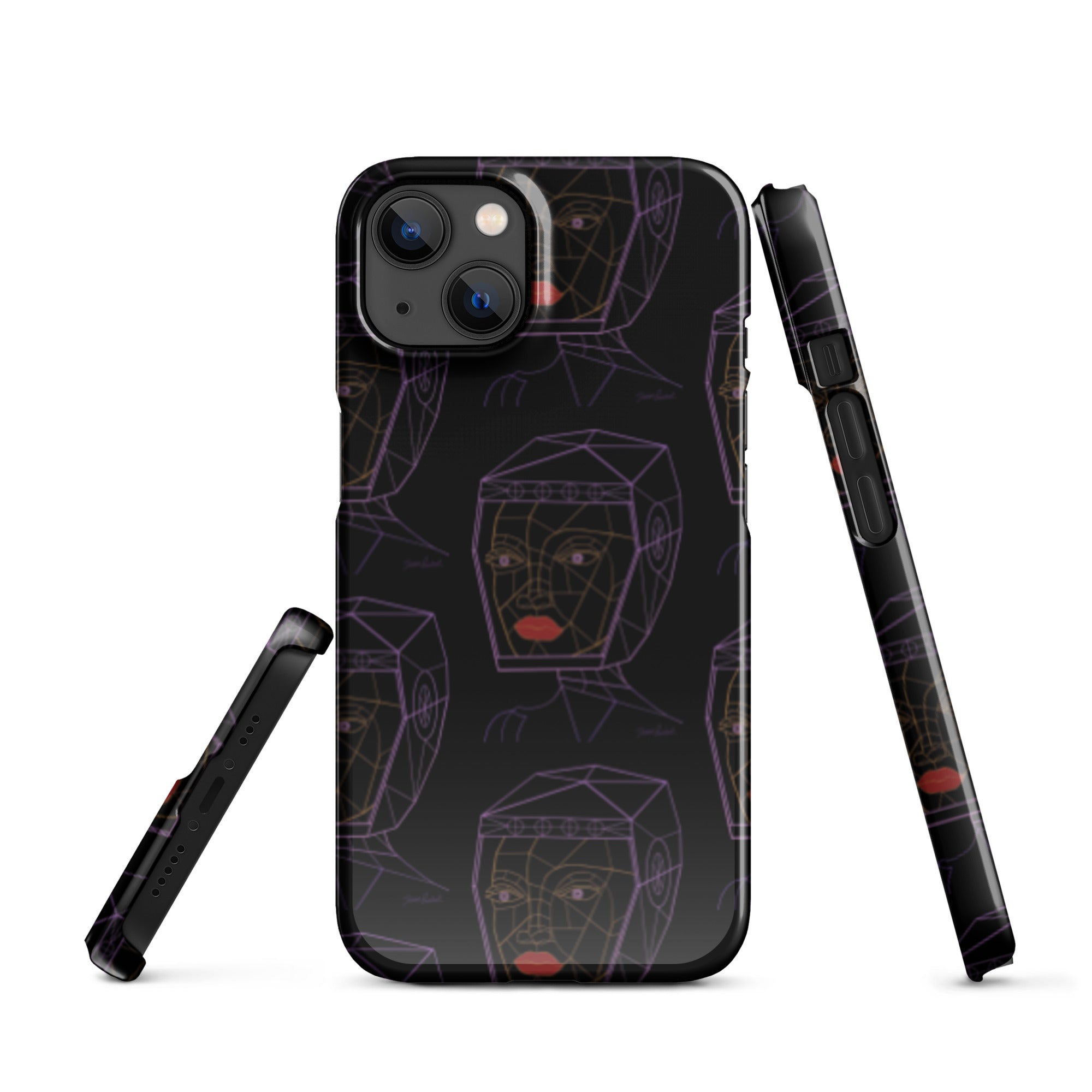 Afrobotica Bella Neon Snap case for iPhone®