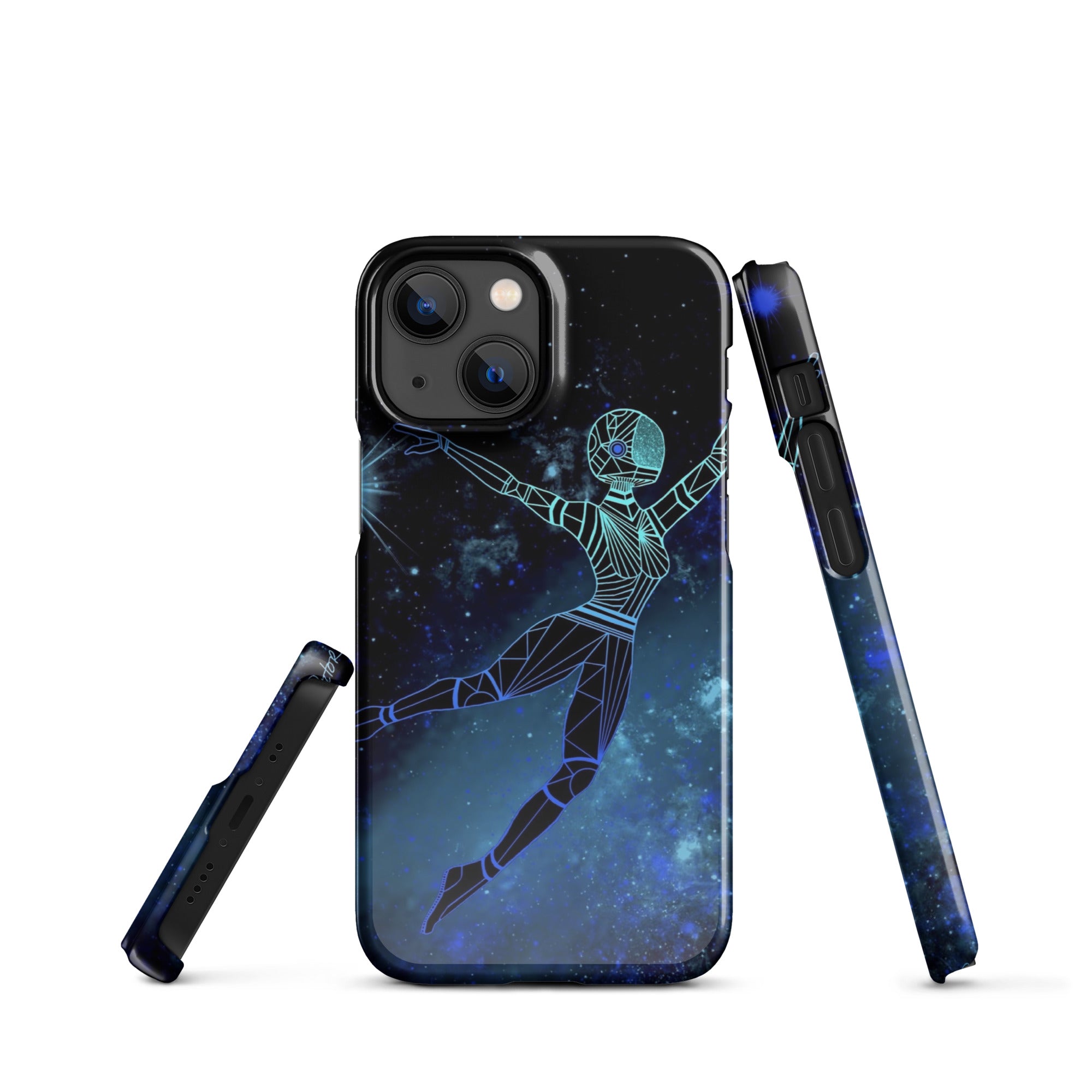 Afrobotica Leap Blue Snap case for iPhone®