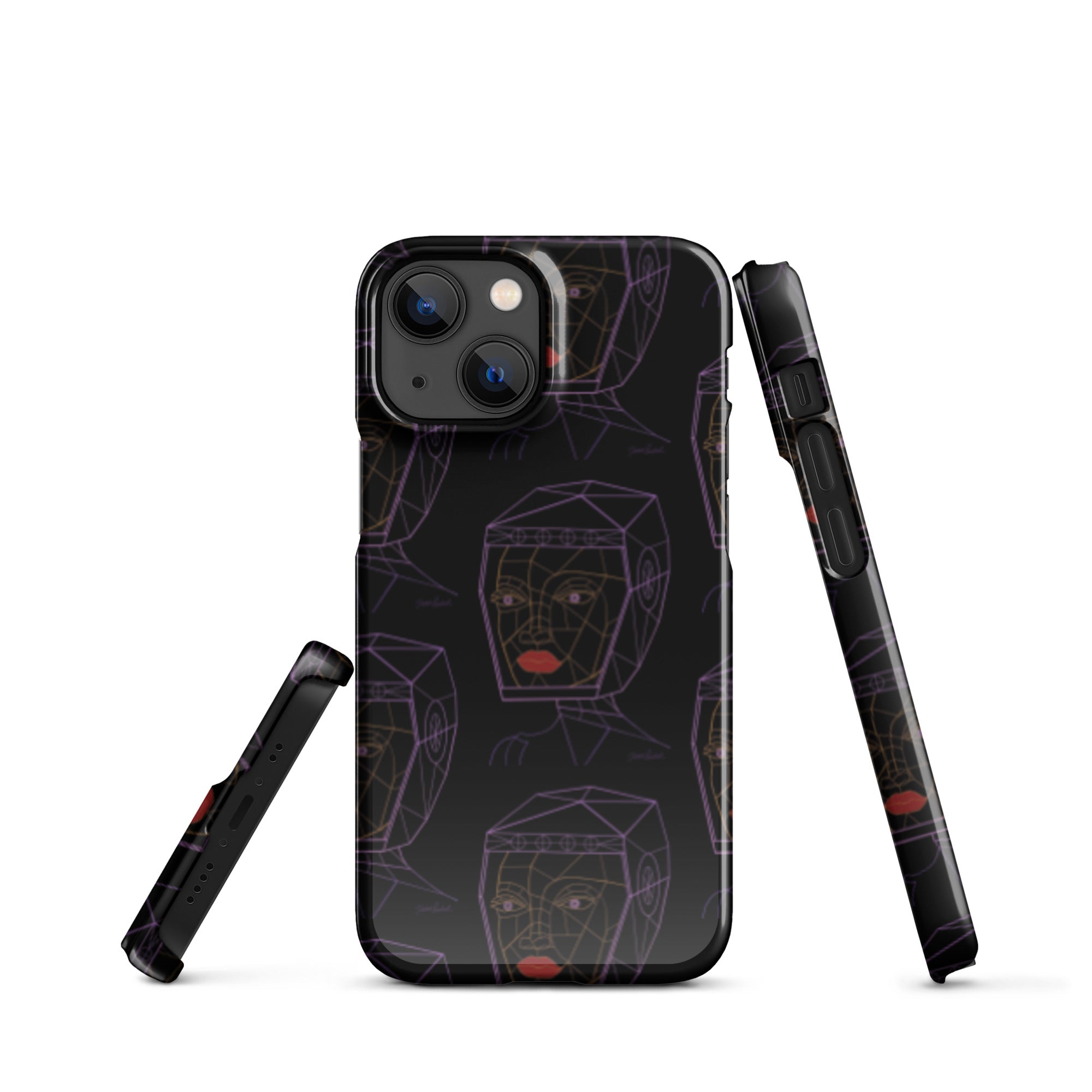 Afrobotica Bella Neon Snap case for iPhone®