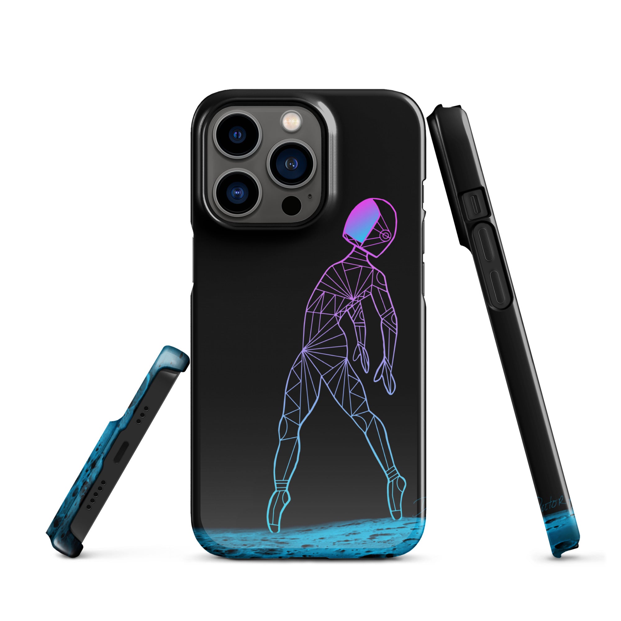 Afroboticus Cobalt Snap case for iPhone®