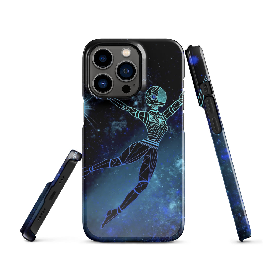 Afrobotica Leap Blue Snap case for iPhone®