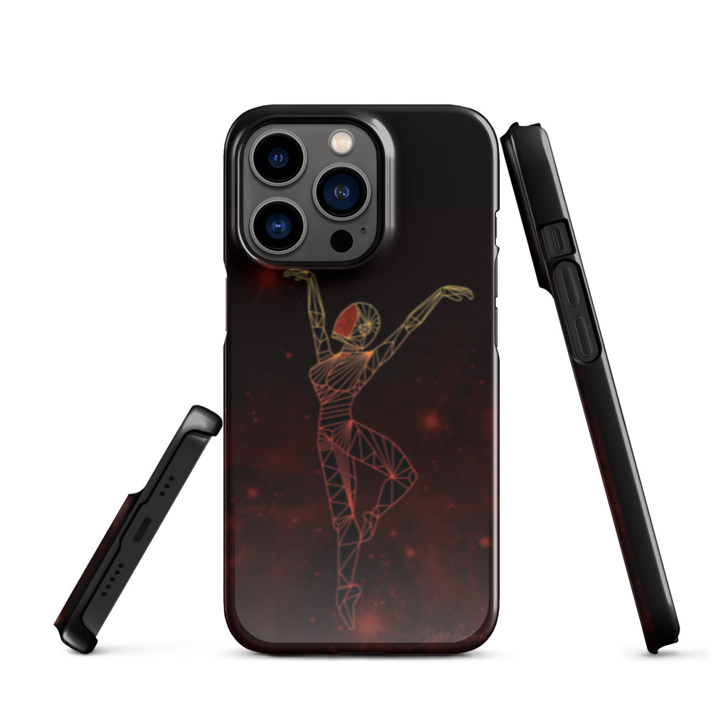Afrobotica Releve Red Snap case for iPhone®