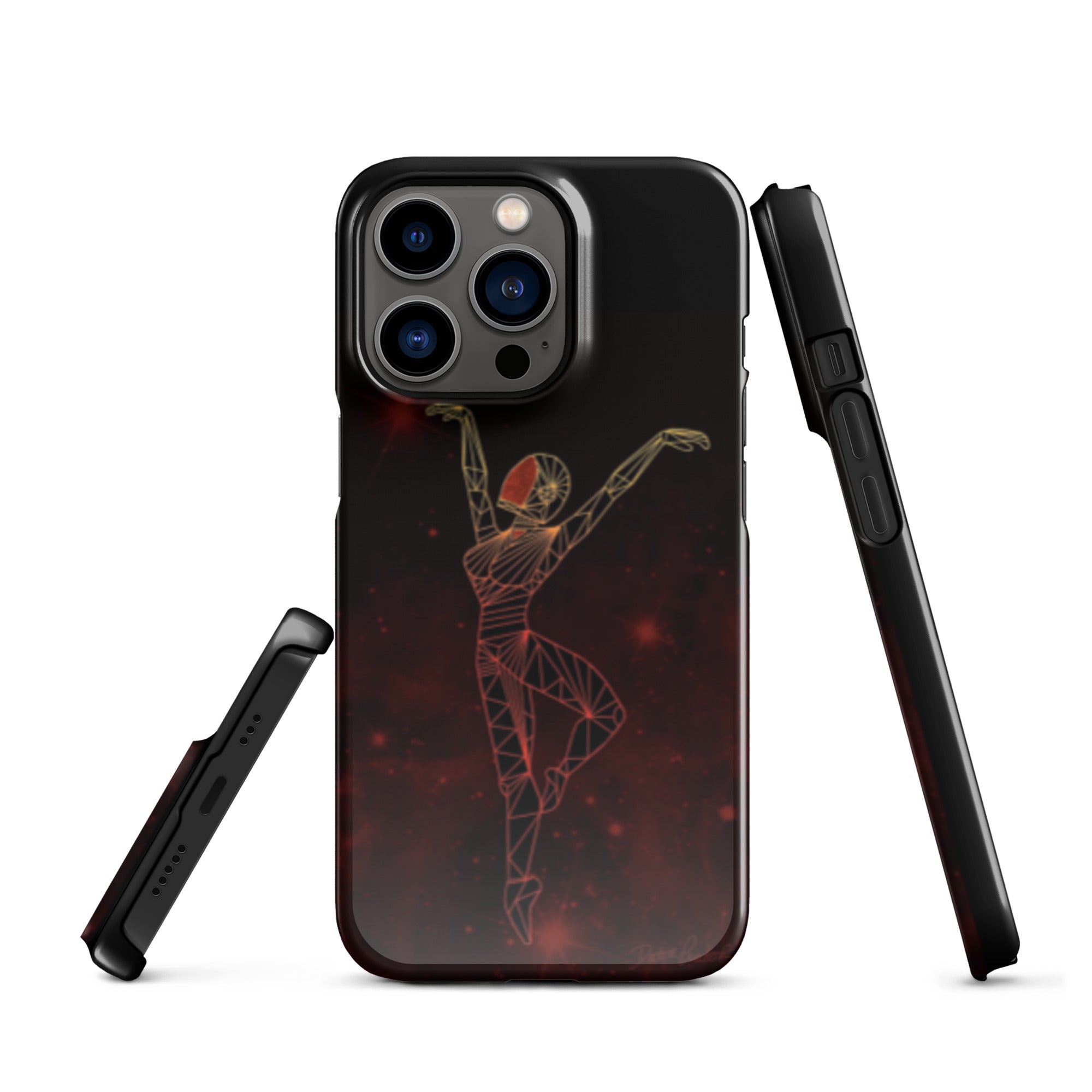 Afrobotica Releve Red Snap case for iPhone®