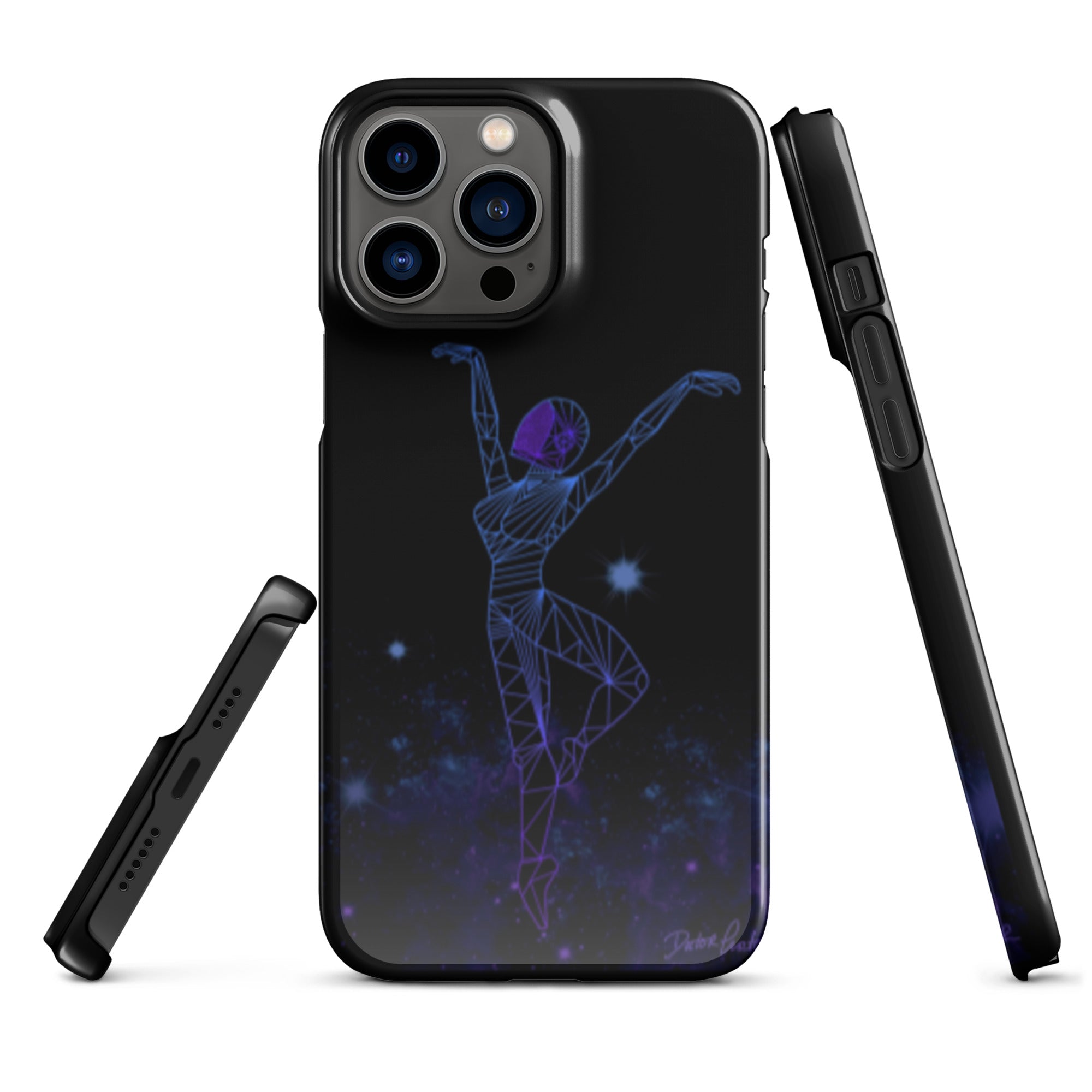 Afrobotica Releve Blue Snap case for iPhone®