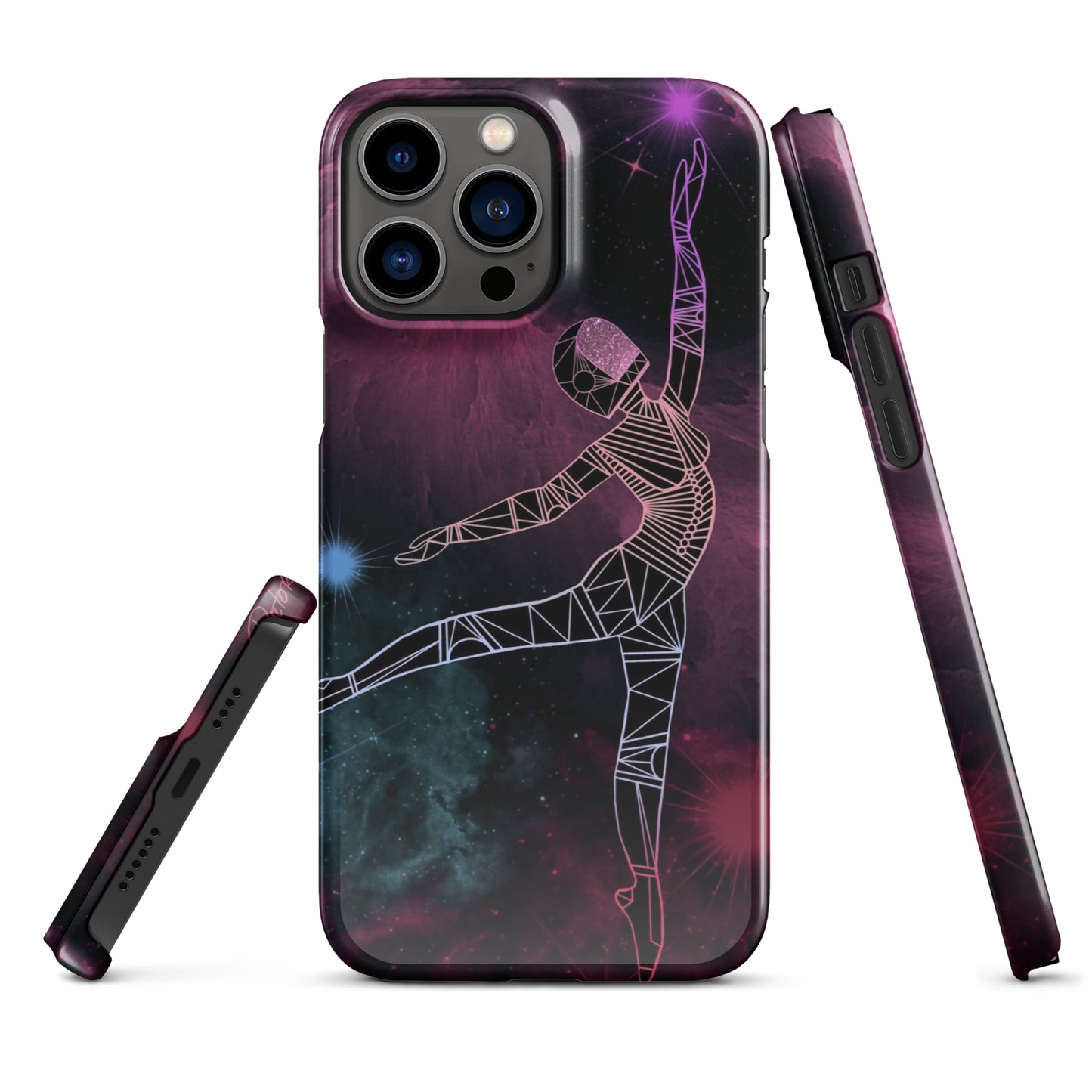 Afrobotica Pointe Nebula Snap case for iPhone®