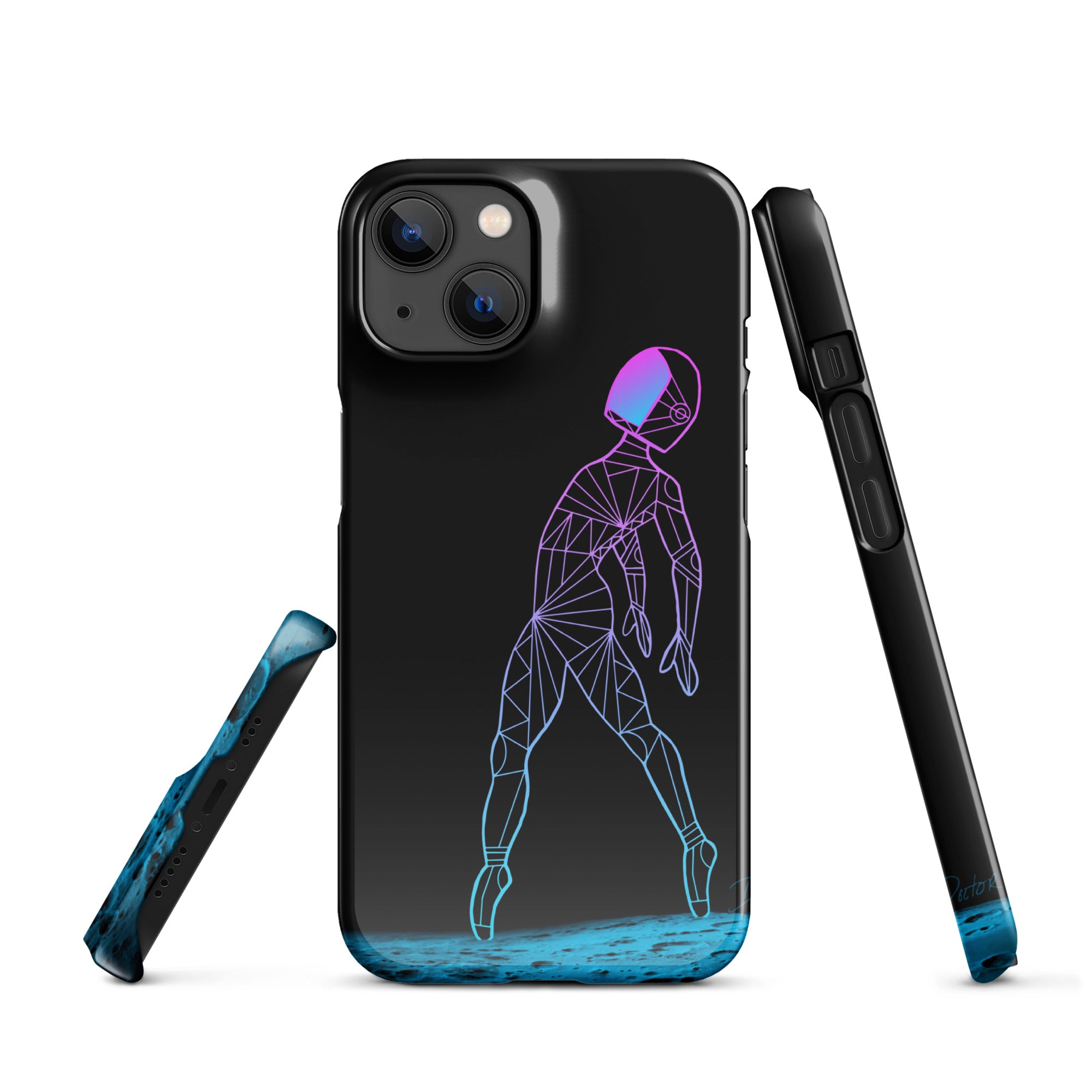 Afroboticus Cobalt Snap case for iPhone®