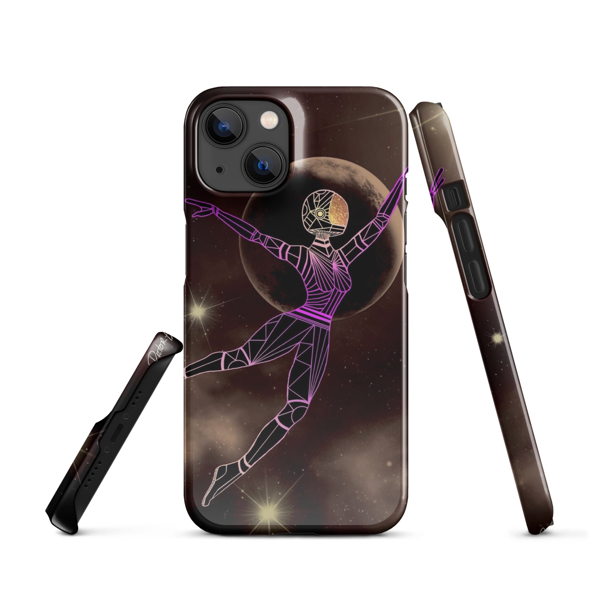 Afrobotica Leap into the Moon Snap case for iPhone®