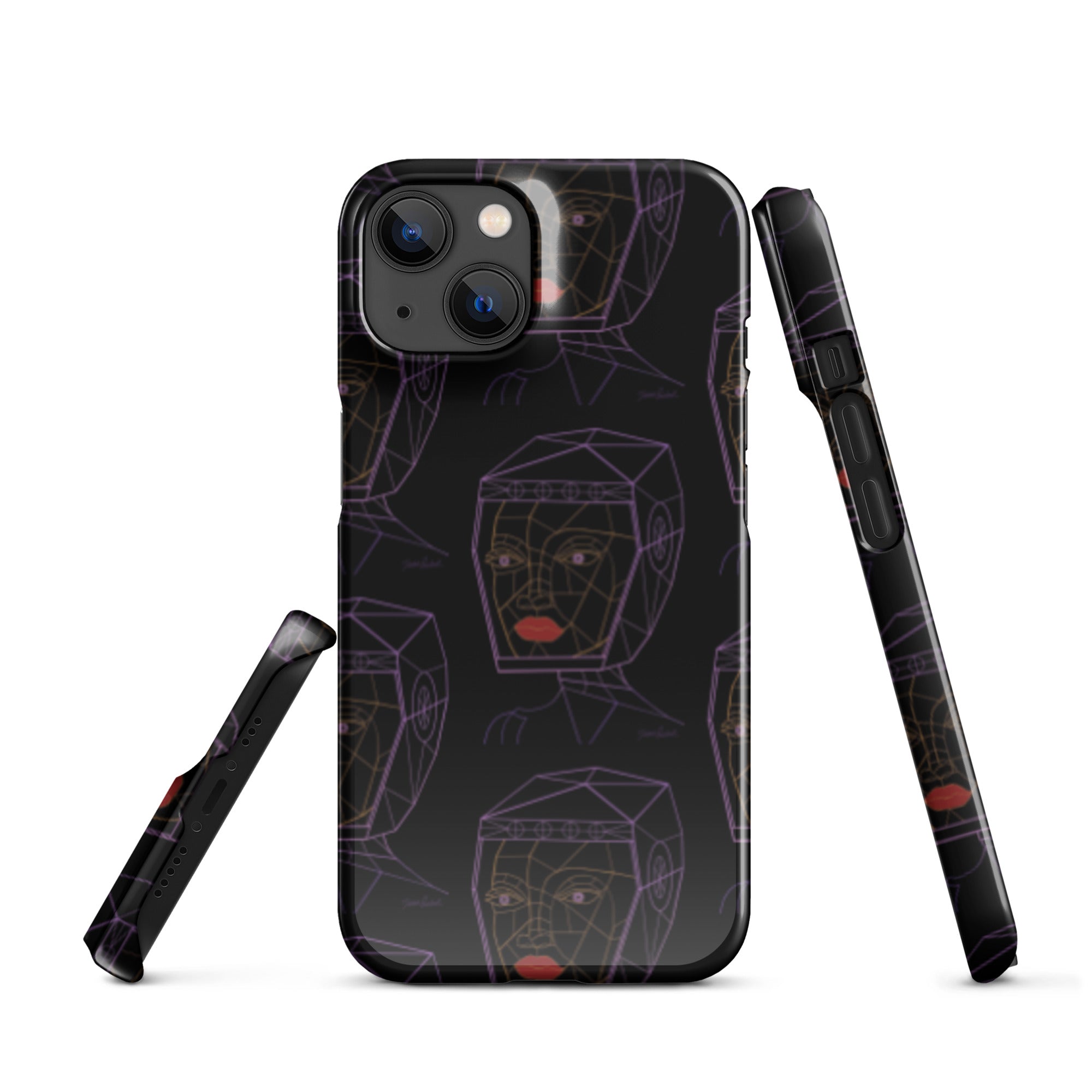 Afrobotica Bella Neon Snap case for iPhone®