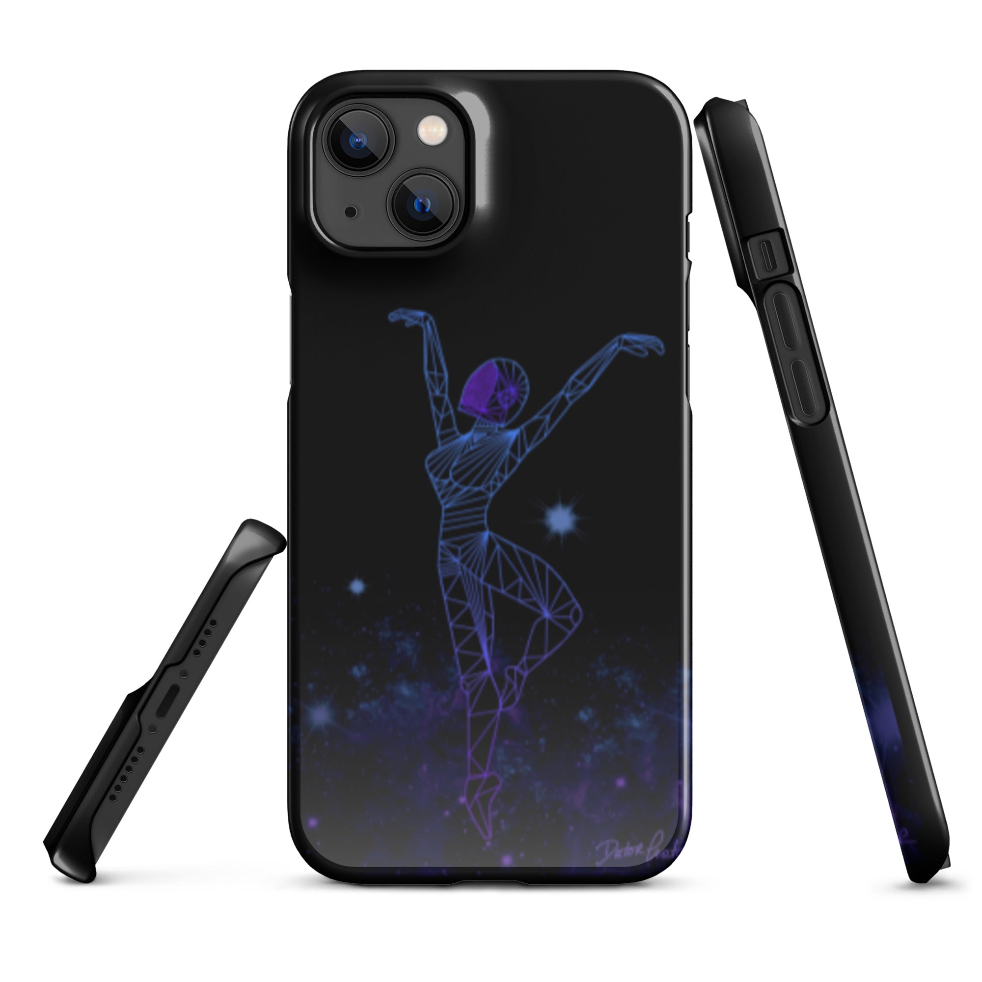 Afrobotica Releve Blue Snap case for iPhone®