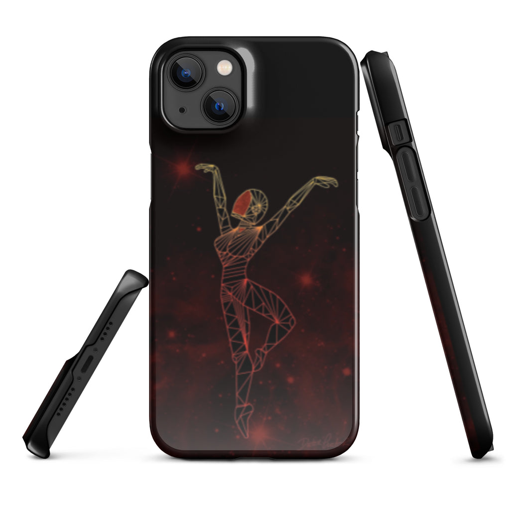 Afrobotica Releve Red Snap case for iPhone®