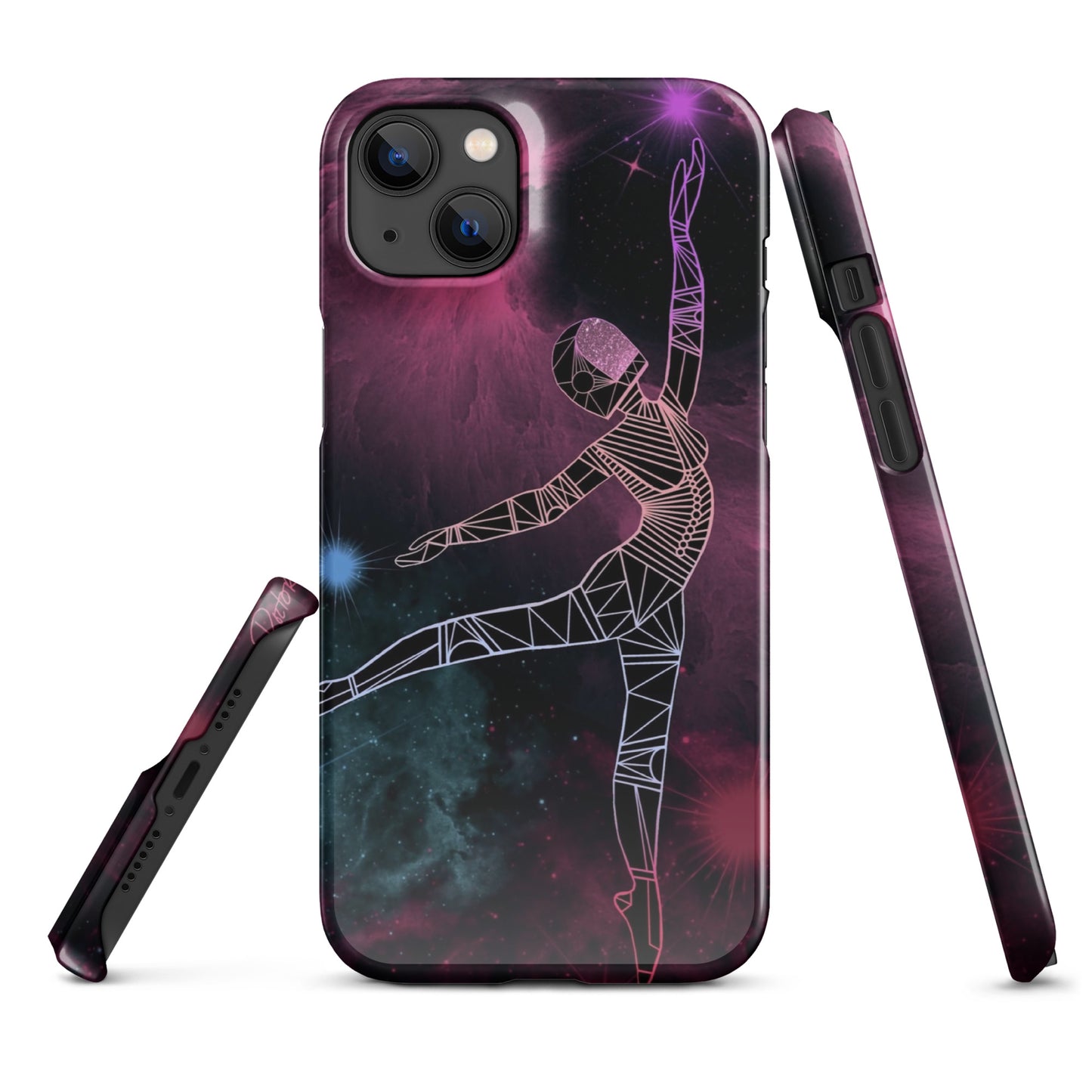 Afrobotica Pointe Nebula Snap case for iPhone®