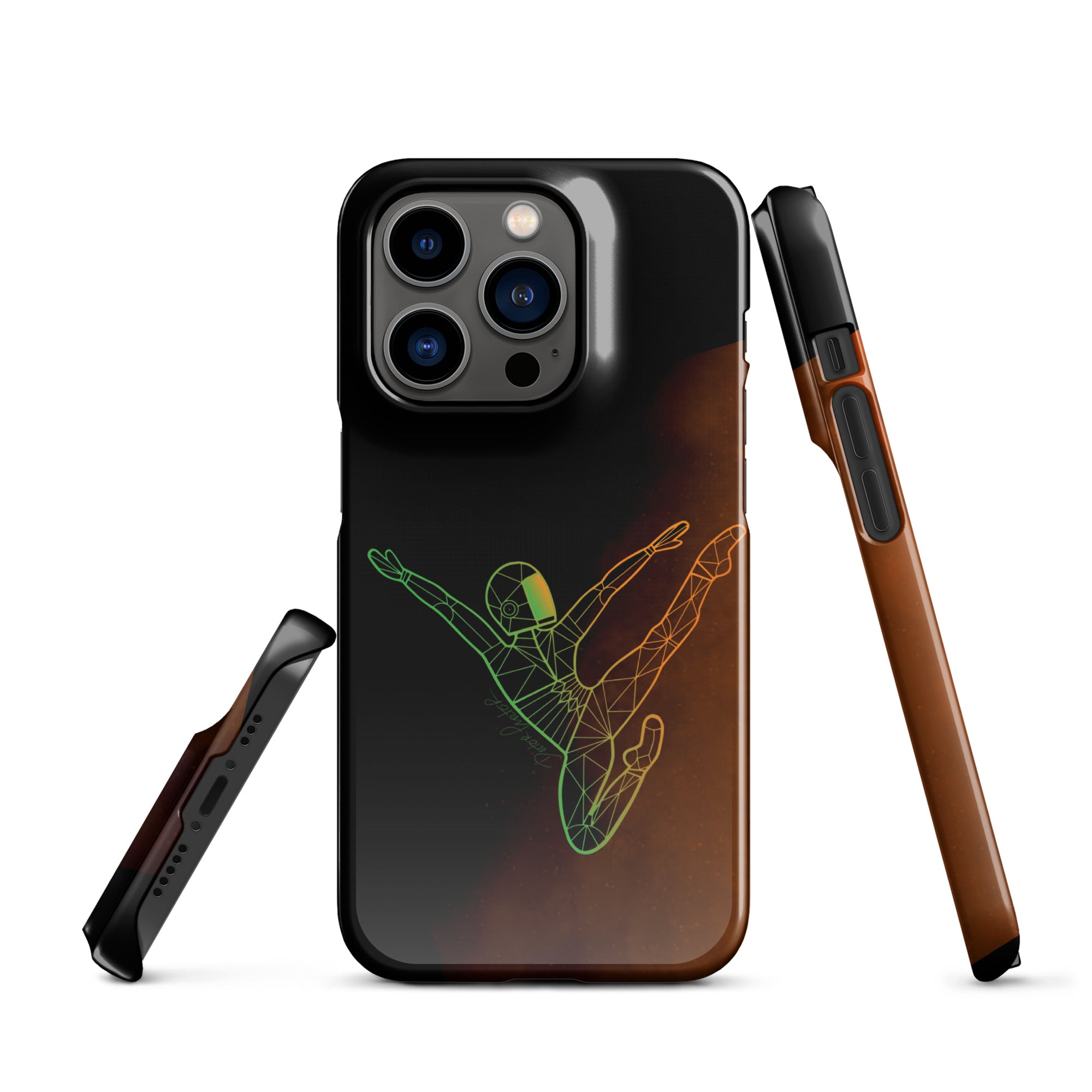 Afroboticus Emerald Snap case for iPhone®