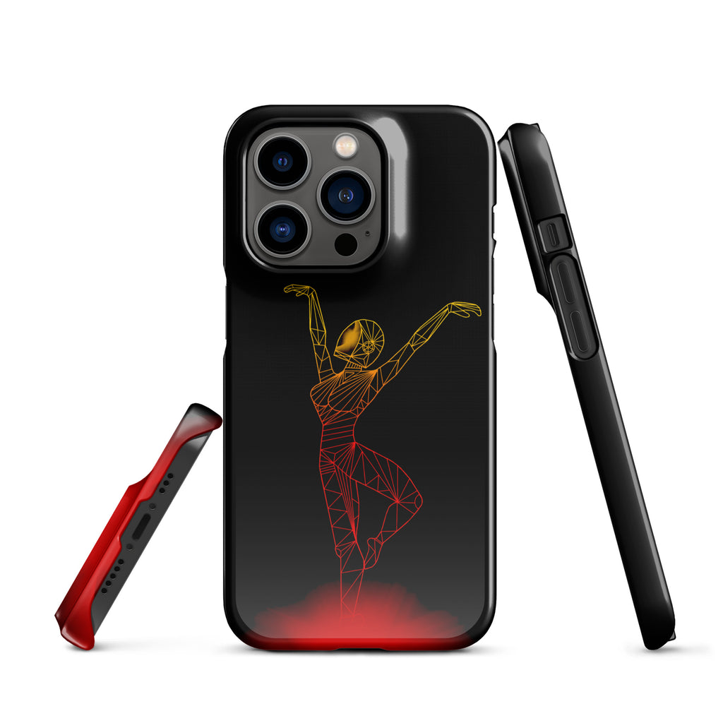 Afrobotica Releve Red Snap case for iPhone®