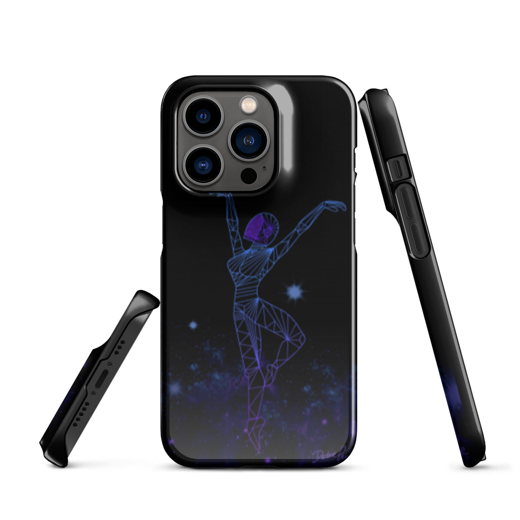 Afrobotica Releve Blue Snap case for iPhone®