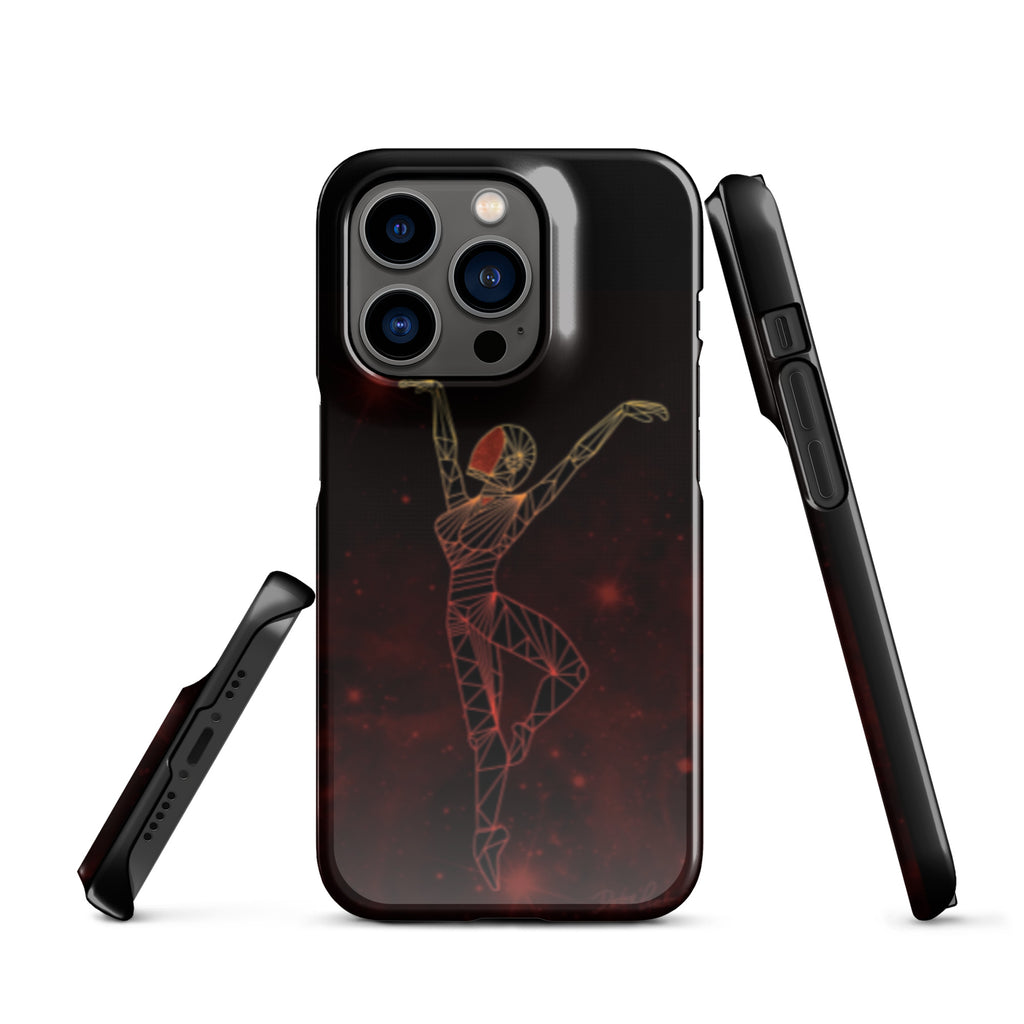Afrobotica Releve Red Snap case for iPhone®