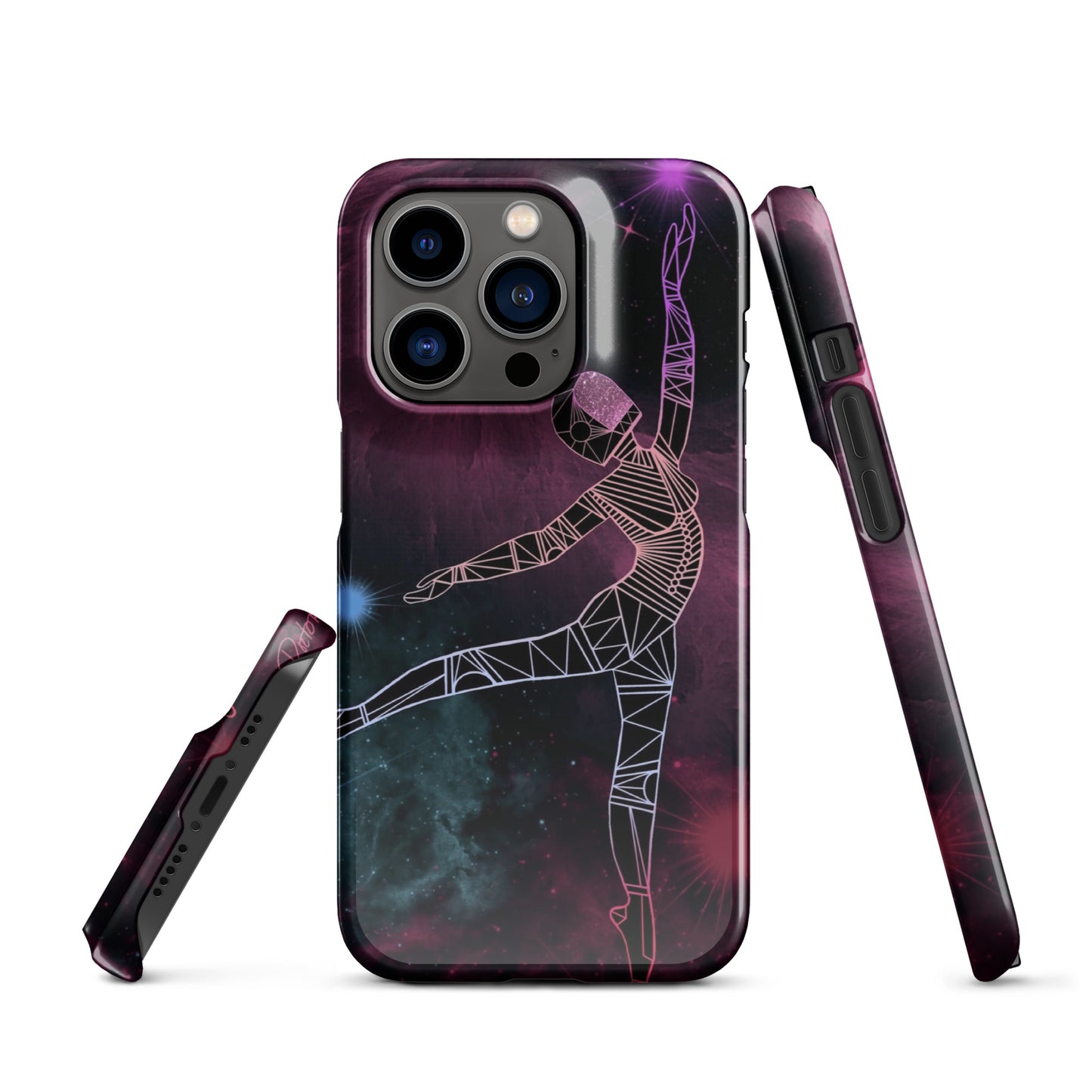 Afrobotica Pointe Nebula Snap case for iPhone®